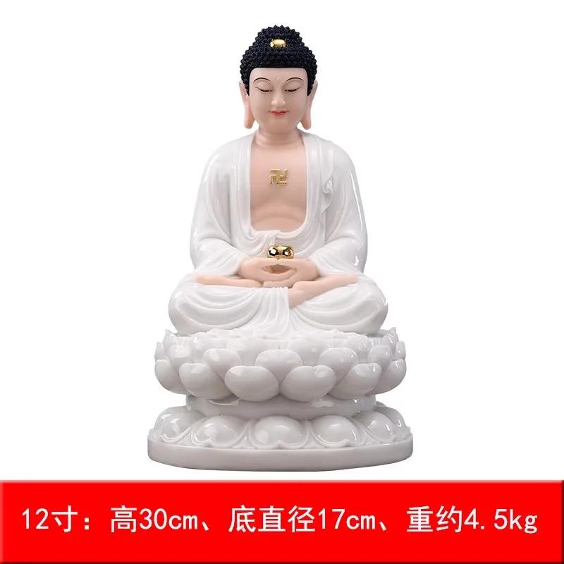 1 шт. Бытовые буддийские настольные украшения, статуя Будды Шакьямуни, аксессуары для украшения дома
