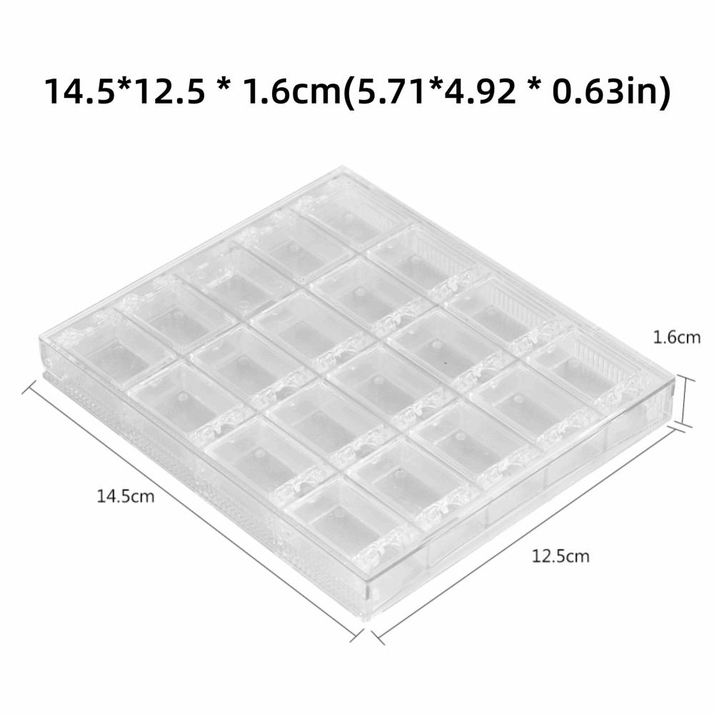 Clear Nail Accessory Organizer Box 20 Grids Bead Organizer Storage Box For Nail Rhinestone
Clear Nail Accessory Organizer Box 20 Grids Bead Organizer Storage Box For Nail Rhinestone