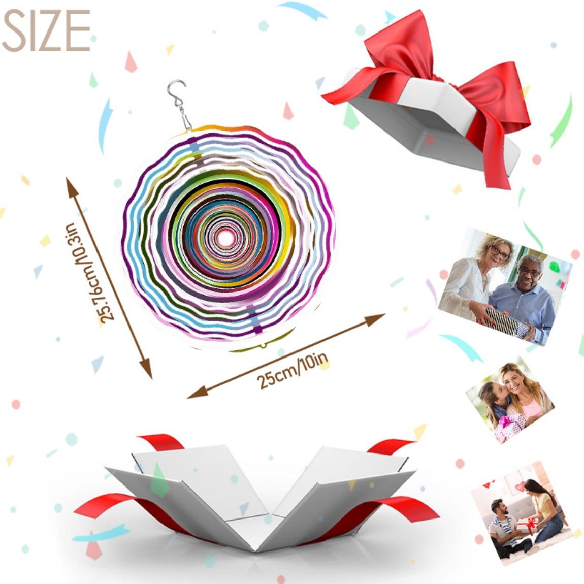 Богемский 3D Мандала Калейдоскоп Колокольчик Ветра Красочный Металлический Подвесной Декор для Сада Патио Без Батареек Уличный Спиннер Домашний Двор Искусство
Богемский 3D Мандала Калейдоскоп Колокольчик Ветра Красочный Металлический Подвесной Декор для Сада Патио Без Батареек Уличный Спиннер Домашний Двор Искусство