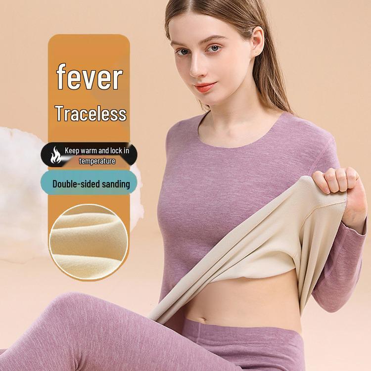 Women s Thickened Thermal Underwear Set - Velvet Lined, 2-Piece Warm Autumn/Winter Bottom Layer L
Women s Thickened Thermal Underwear Set - Velvet Lined, 2-Piece Warm Autumn/Winter Bottom Layer L