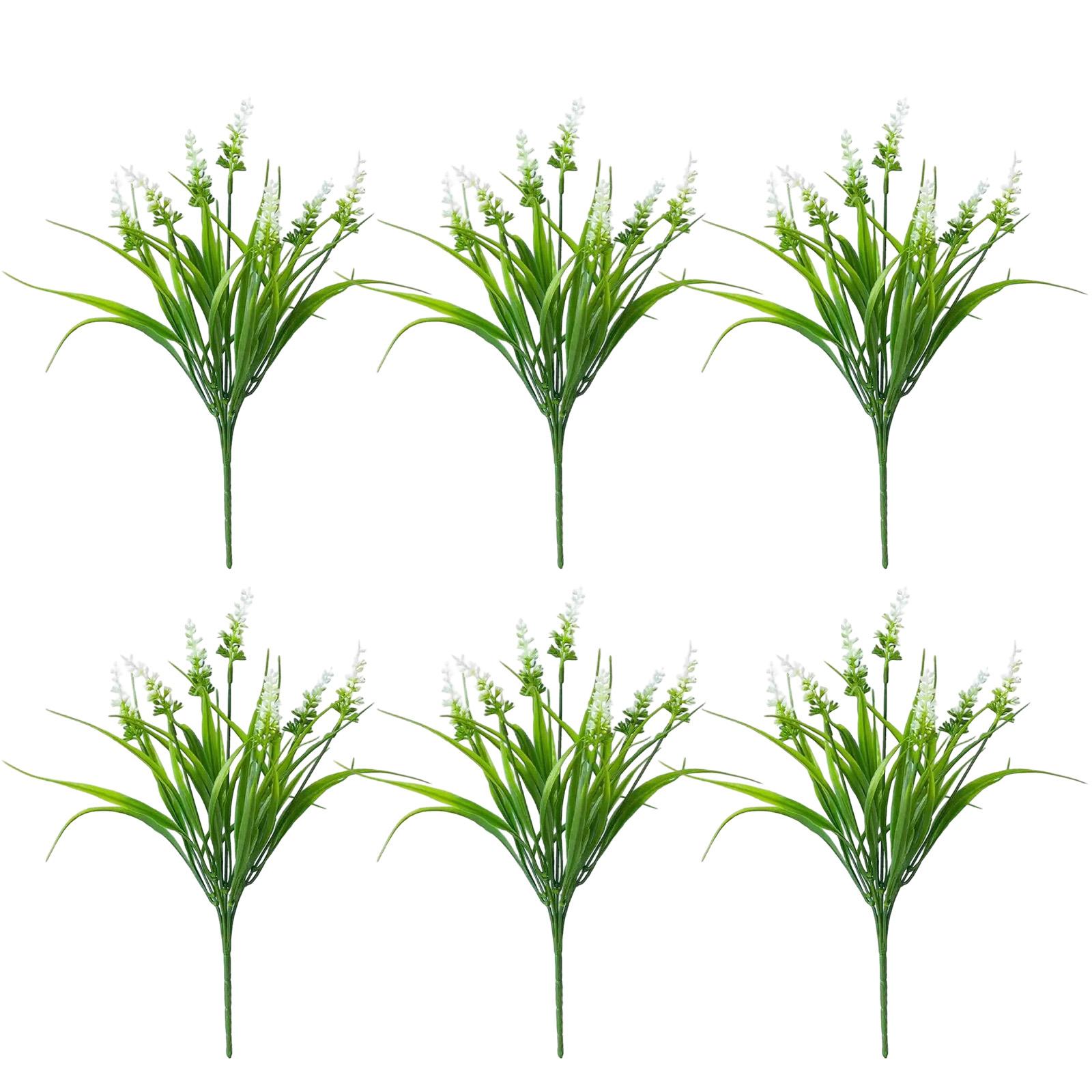 Der Rose 6pcs Bundles Artificial Plants Outdoor Fake Lavender Flowers UV Resistant Faux Plants Monkey Grass one size
Der Rose 6pcs Bundles Artificial Plants Outdoor Fake Lavender Flowers UV Resistant Faux Plants Monkey Grass one size