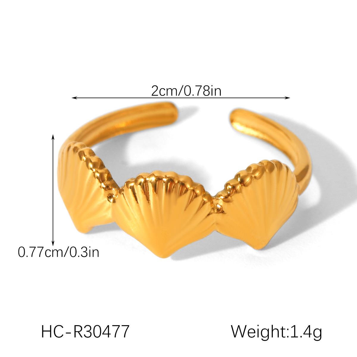 Stylish Stainless Steel Shell Open Ring, Ocean Elements Conch Starfish Ring, Dolphin Titanium Steel Hand Jewelry
Stylish Stainless Steel Shell Open Ring, Ocean Elements Conch Starfish Ring, Dolphin Titanium Steel Hand Jewelry