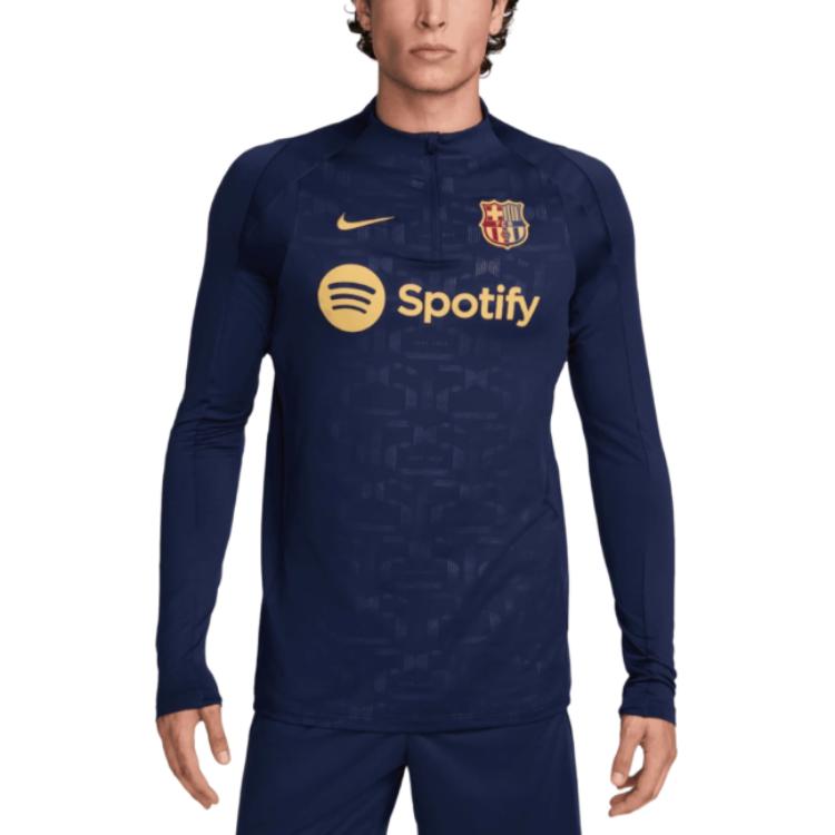 Nike Fc Dri-Fit Barcelona Strike Fashion Comfortable Versatile Pullover Football Shirt Men tops Navy-Blue FZ0569-411 2XL
Nike Fc Dri-Fit Barcelona Strike Fashion Comfortable Versatile Pullover Football Shirt Men tops Navy-Blue FZ0569-411 2XL