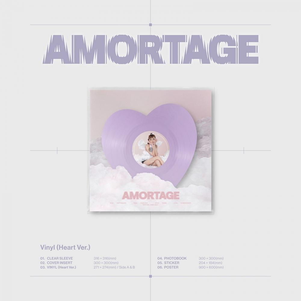 Jisoo Amortage Mini Album Vinyl Heart Ver.
Jisoo Amortage Mini Album Vinyl Heart Ver.
