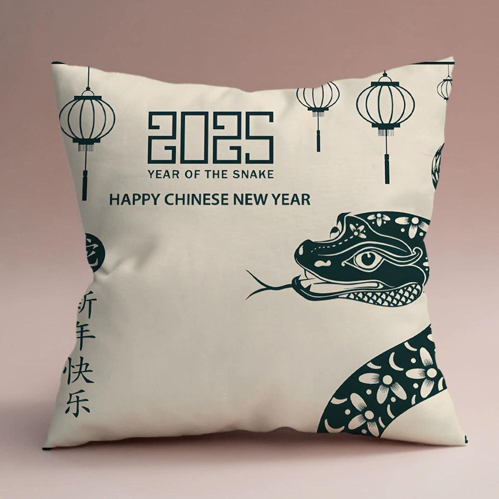2025 New Zodiac Snake Cushion Cover Classic Snake Pattern Series Pillowcase For Home Sofa Car Decoration Pillow Case 45x45cm
2025 New Zodiac Snake Cushion Cover Classic Snake Pattern Series Pillowcase For Home Sofa Car Decoration Pillow Case 45x45cm