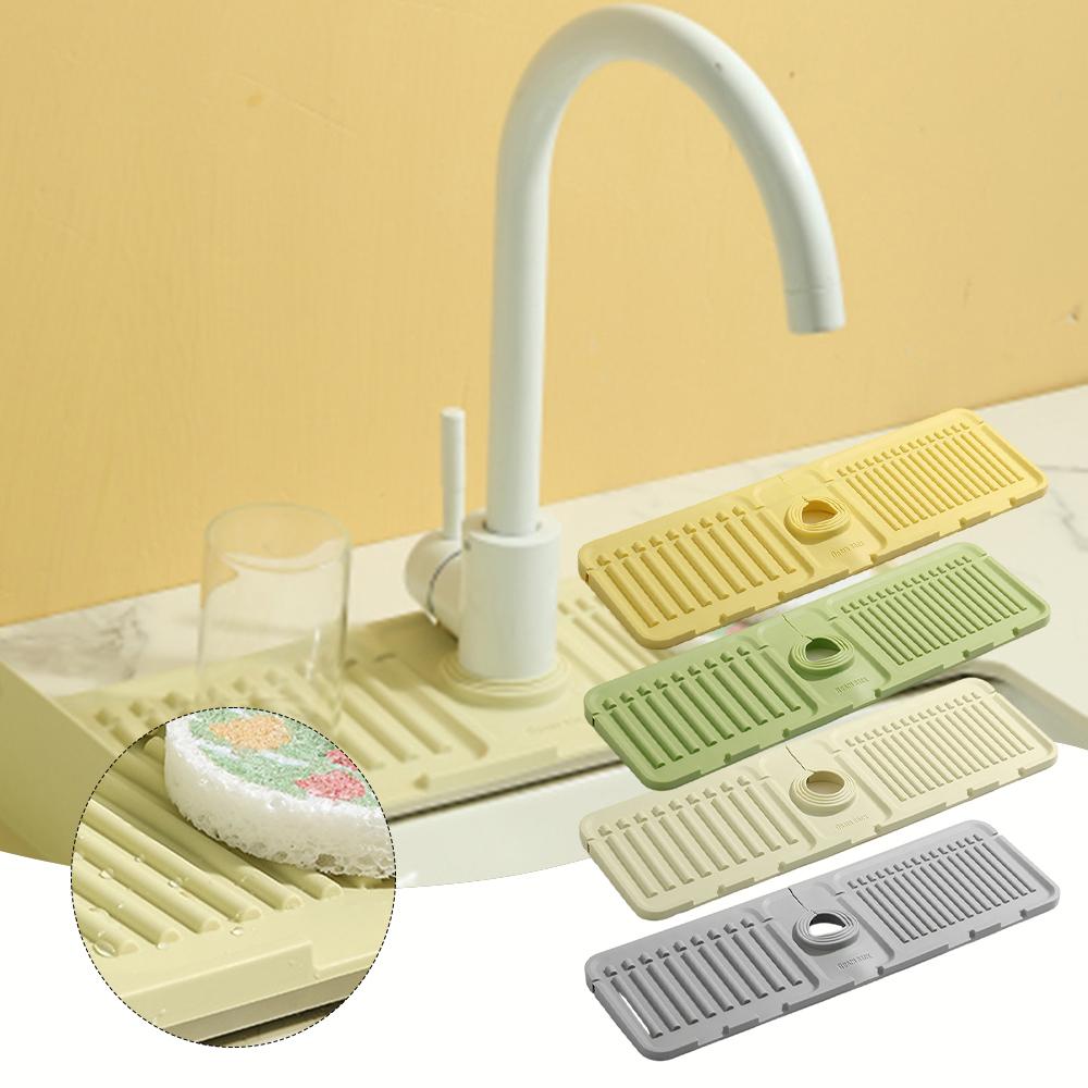 1pcs Kitchen Faucet Splash Pad,Silicone Washable Bathroom Drain Mat for Washroom,Countertop Protector Mat Kitchen Accessories бежевый
1pcs Kitchen Faucet Splash Pad,Silicone Washable Bathroom Drain Mat for Washroom,Countertop Protector Mat Kitchen Accessories бежевый