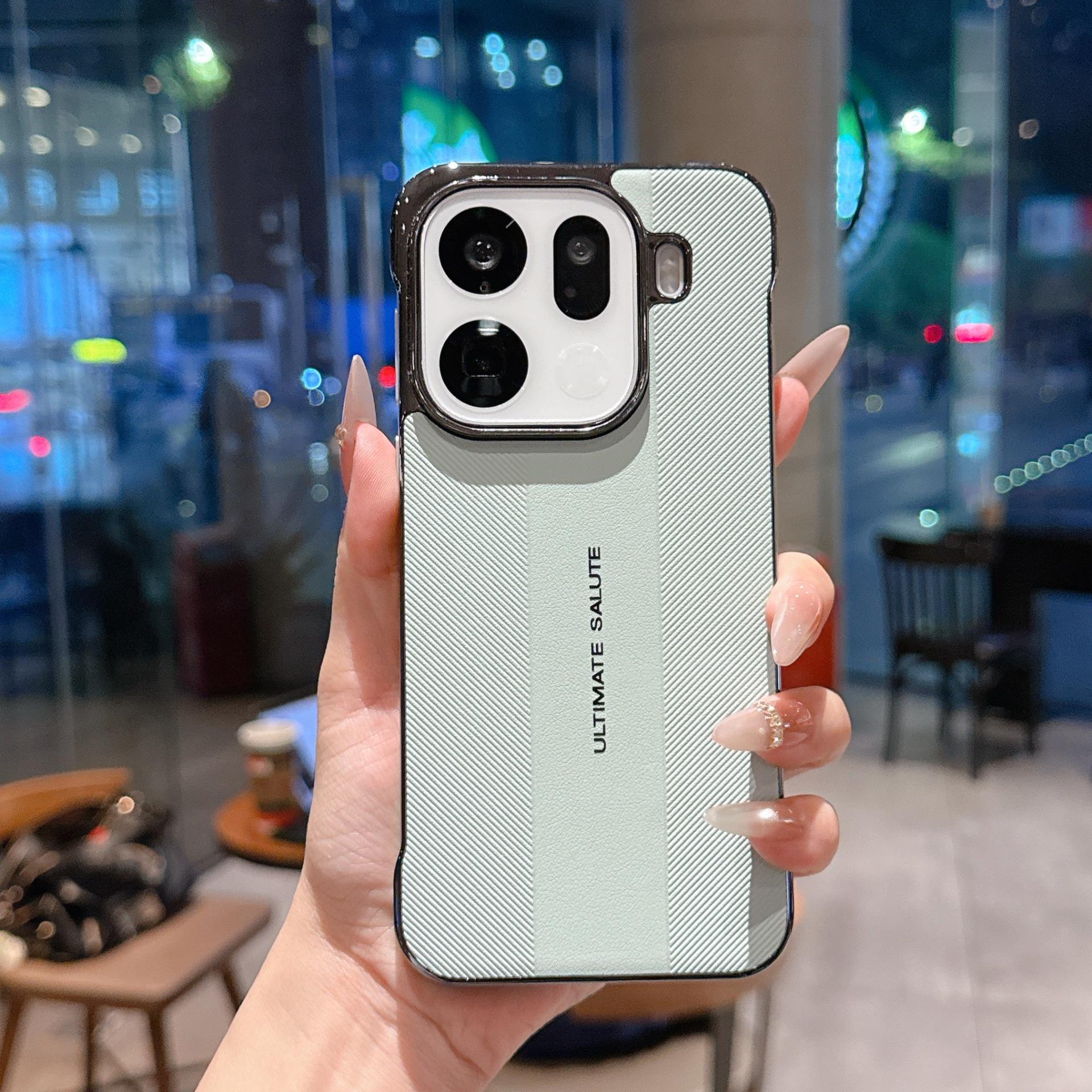 FIN9PRO Borderless Leather Phone Case - Extraordinary Protection, Bare Metal Feel Find X9
FIN9PRO Borderless Leather Phone Case - Extraordinary Protection, Bare Metal Feel Find X9