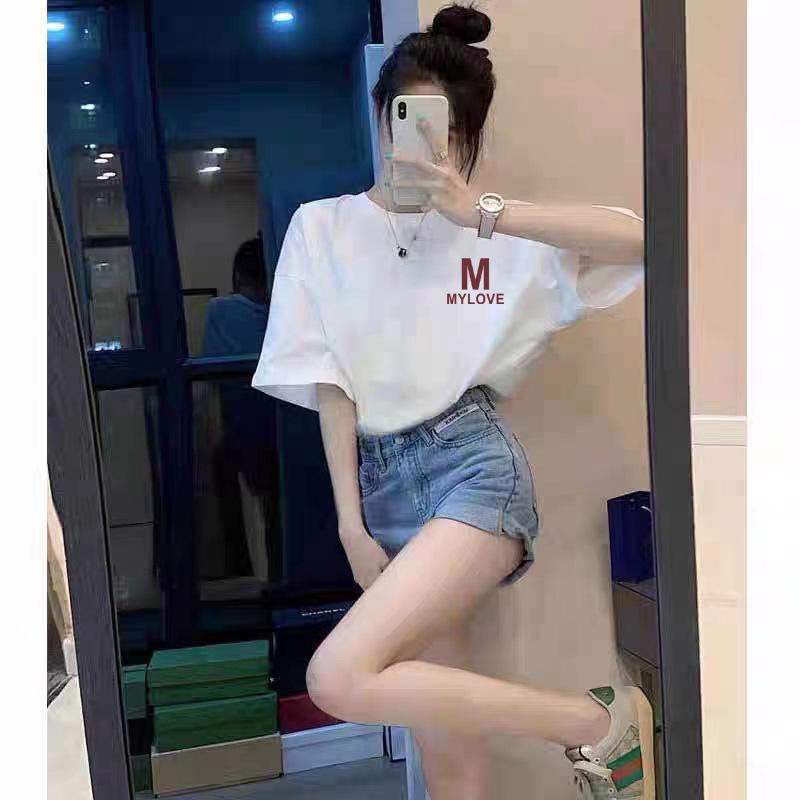 Cotton short-sleeved t-shirt women s 2025 new summer popular white clothes t-shirt loose half-sleeved top tide S
Cotton short-sleeved t-shirt women s 2025 new summer popular white clothes t-shirt loose half-sleeved top tide S
