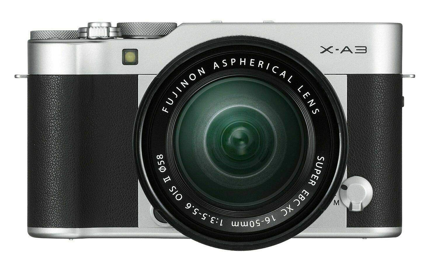 Комплект об’єктивів бездзеркальної камери FUJIFILM Silver X-A5 X-A5LK-S срібний 
Комплект об’єктивів бездзеркальної камери FUJIFILM Silver X-A5 X-A5LK-S срібний