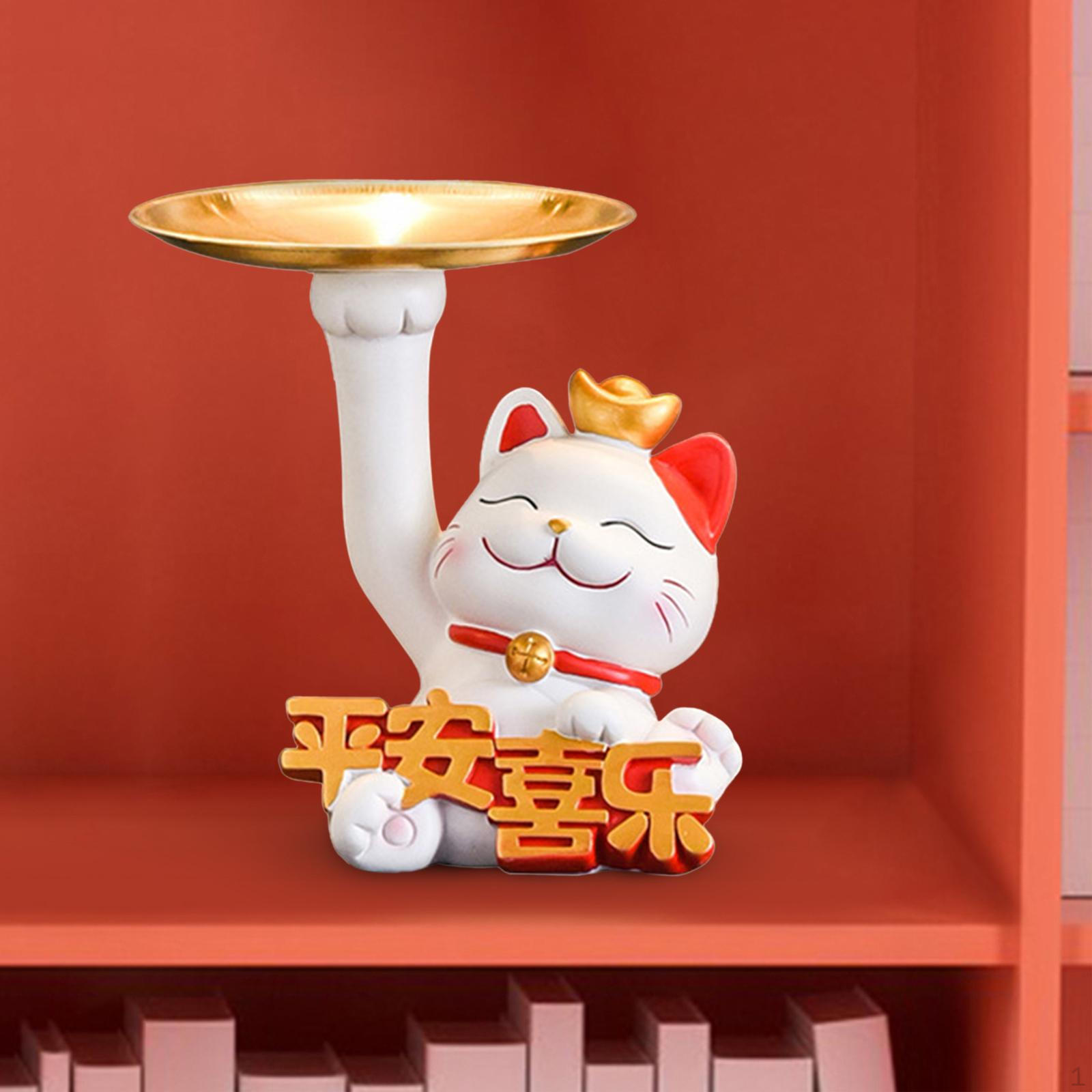 Art Statue Decor Storage Tray Animal Sculptures Resin Jewelry Cat Figurines Vanity for
Art Statue Decor Storage Tray Animal Sculptures Resin Jewelry Cat Figurines Vanity for
