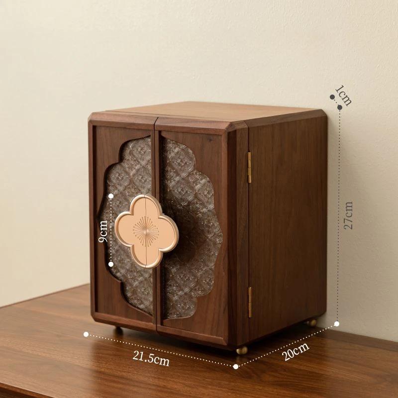 Высококачественная деревянная шкатулка для украшений Изысканная шкатулка для хранения в китайском стиле Упаковка украшений ручной работы
Высококачественная деревянная шкатулка для украшений Изысканная шкатулка для хранения в китайском стиле Упаковка украшений ручной работы