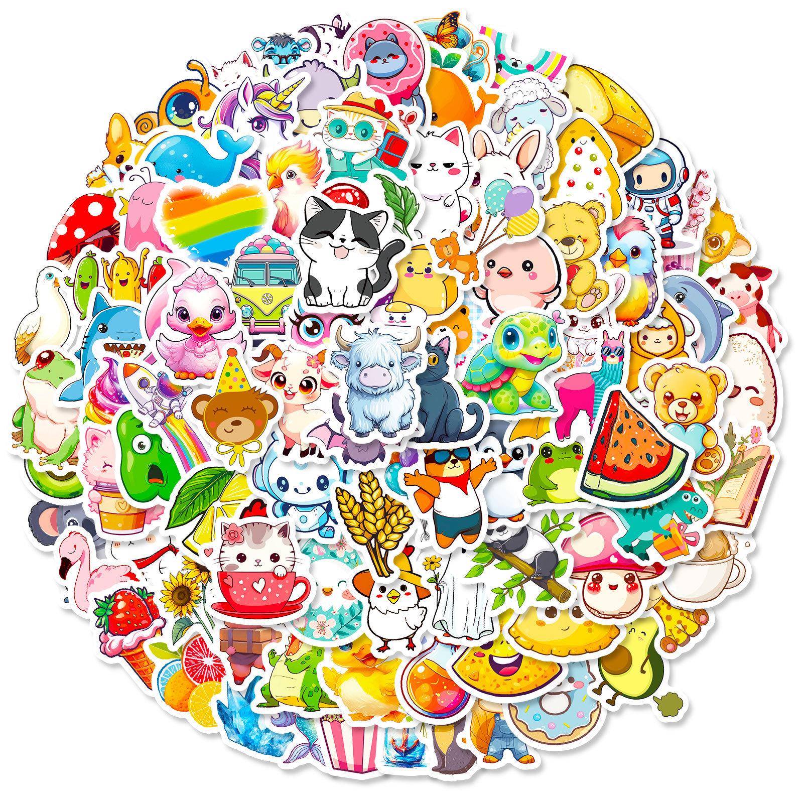 100 Small Size 4Cm Animal Food Small Fresh Cartoon Graffiti Sticker Diy Luggage Mobile Phone Case Sticker
100 Small Size 4Cm Animal Food Small Fresh Cartoon Graffiti Sticker Diy Luggage Mobile Phone Case Sticker