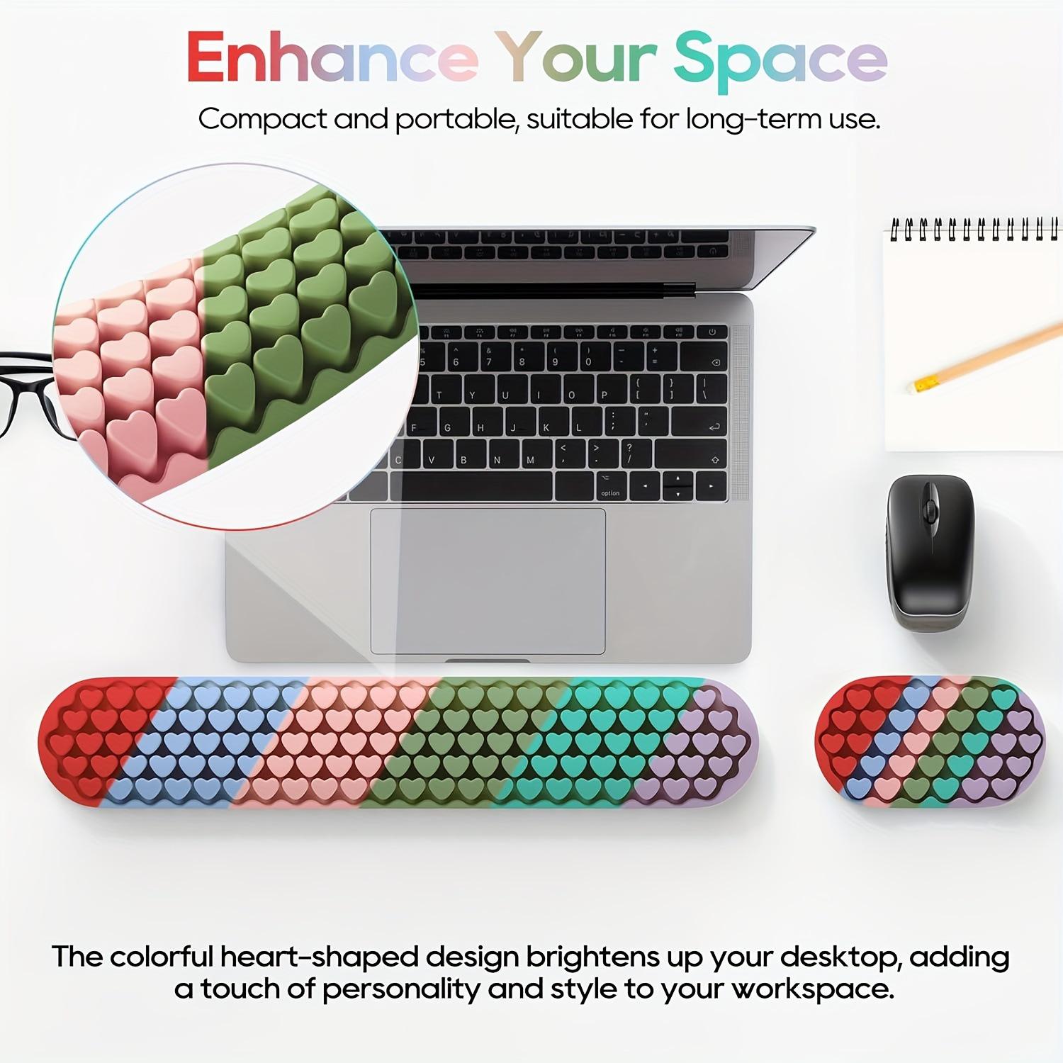 Dopamine Heart Silicone Wrist Rest: Universal Support for Men & Women
Dopamine Heart Silicone Wrist Rest: Universal Support for Men & Women