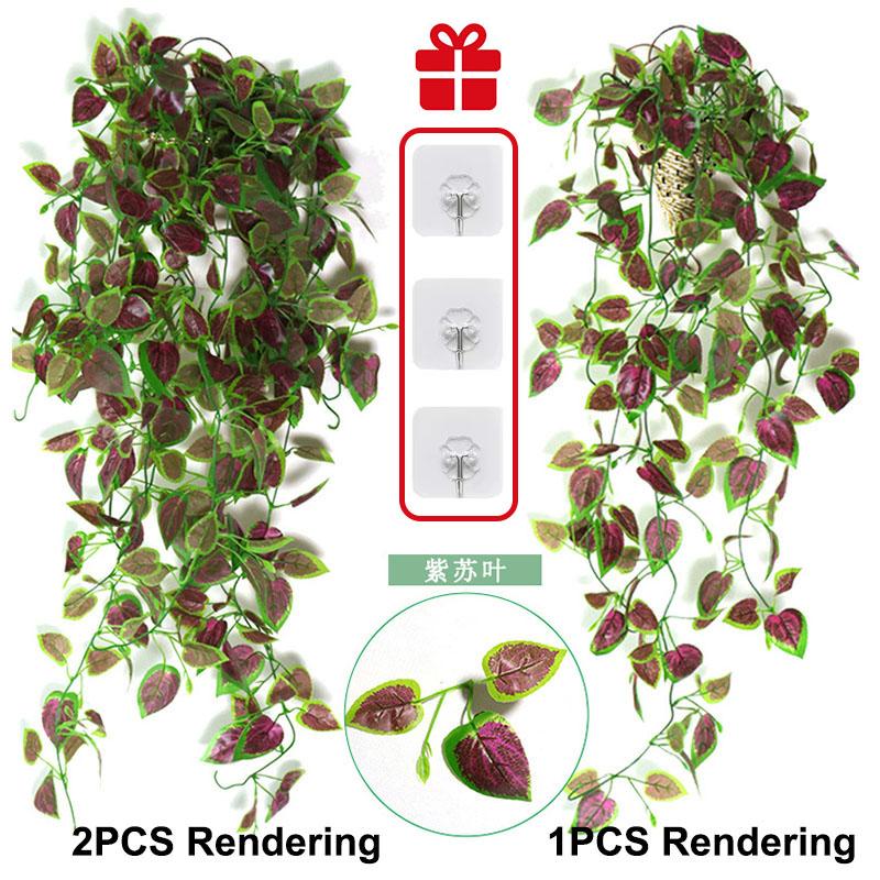 Artificial Plant Fake Fern Leaves Pothos and Hook for DIY Christmas Garland Wedding Party Home Wall Hanging Vine Room Decoration 1pcs 3hooks
Artificial Plant Fake Fern Leaves Pothos and Hook for DIY Christmas Garland Wedding Party Home Wall Hanging Vine Room Decoration 1pcs 3hooks