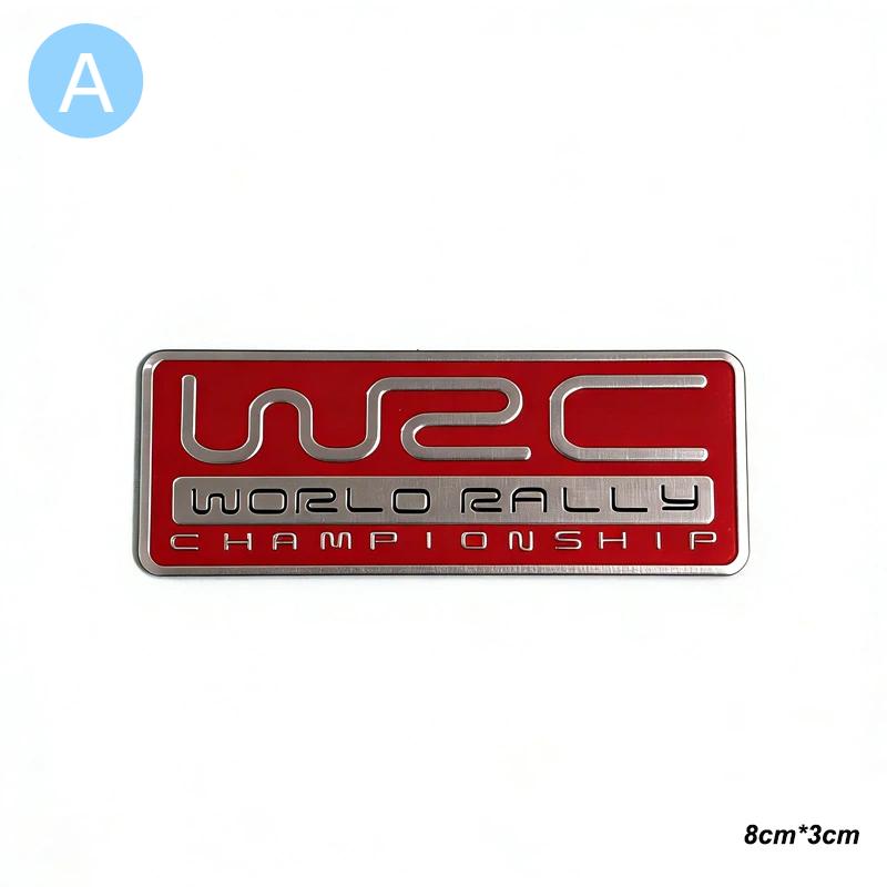 Aluminum WRC Car Body Emblem Badge decoration Sticker modification Accessories A
Aluminum WRC Car Body Emblem Badge decoration Sticker modification Accessories A