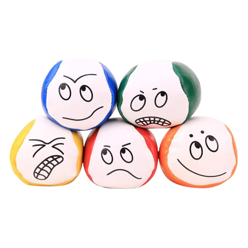 Charmoon Bean Bag Set of 5 Colorful Juggling Balls, Unique and Fun for Street Performances, Practice, and Beginners (Red, Blue, Yellow, Green, and
Charmoon Bean Bag Set of 5 Colorful Juggling Balls, Unique and Fun for Street Performances, Practice, and Beginners (Red, Blue, Yellow, Green, and