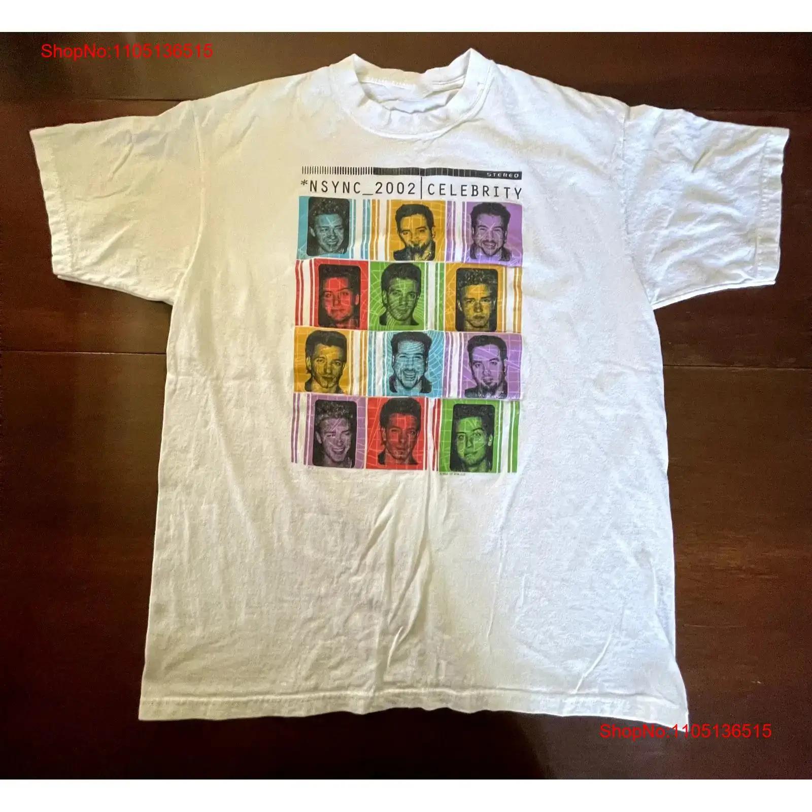 Retro NSYNC Celebrity Tour Cotton White All Size T Shirt For Men TU389 vintage Washed Casual graphic Stylish Breathable homme 5XL різнокольоровий
Retro NSYNC Celebrity Tour Cotton White All Size T Shirt For Men TU389 vintage Washed Casual graphic Stylish Breathable homme 5XL різнокольоровий