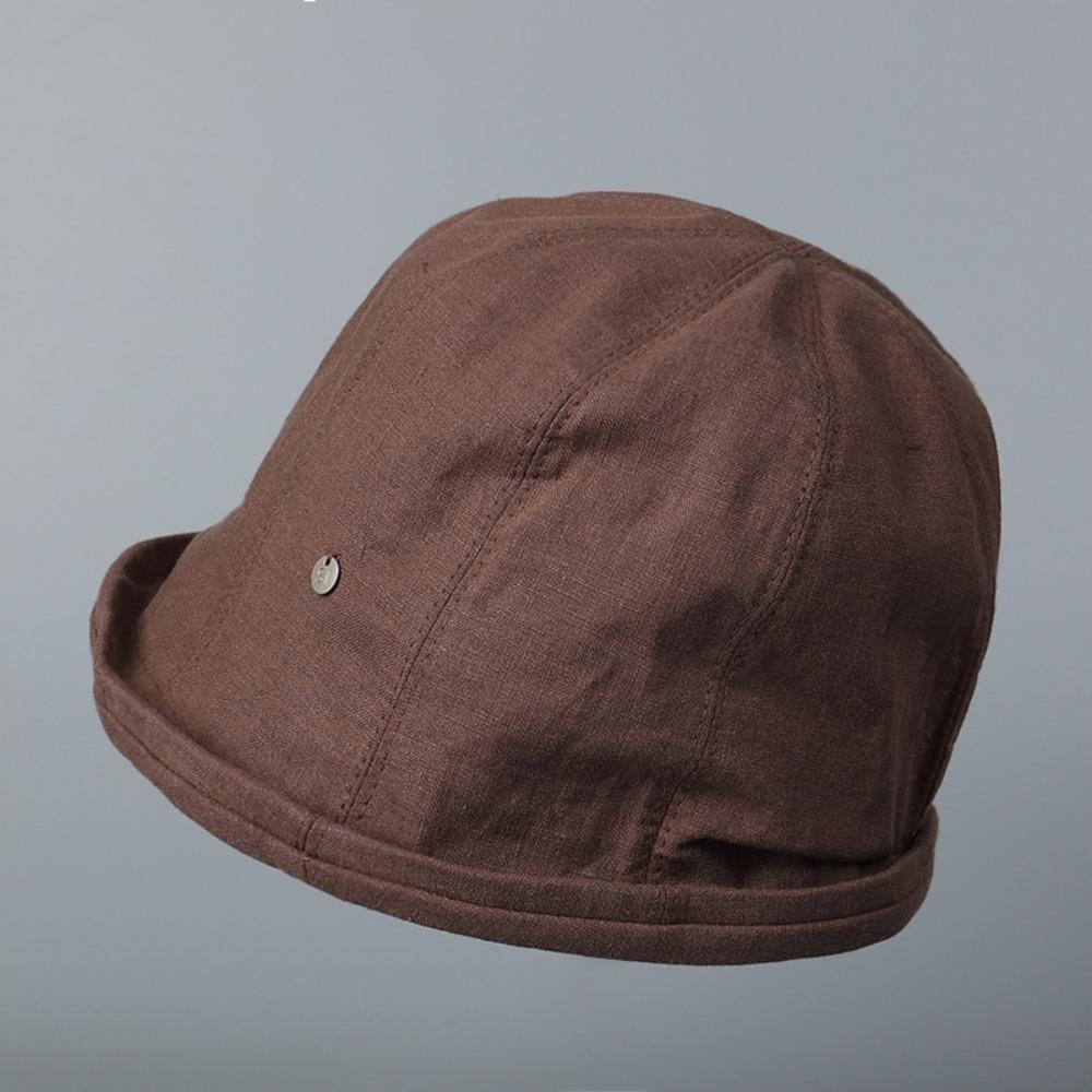 New Design Curled Edge Sun Hat Linen Foldable Visors Cap Solid Color Fisherman Cap кавовий
New Design Curled Edge Sun Hat Linen Foldable Visors Cap Solid Color Fisherman Cap кавовий