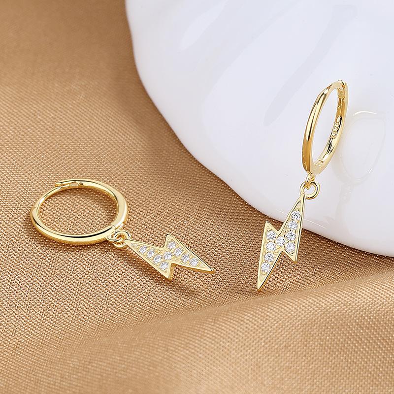 Fashion Popular Personality Unique Simple Lightning Ear Buckle Premium Earrings Earrings Earrings Girls
Fashion Popular Personality Unique Simple Lightning Ear Buckle Premium Earrings Earrings Earrings Girls