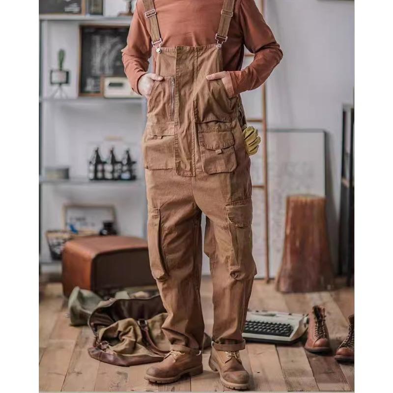 Комбінезон American Retro Tooling, вільні випрані цільні штани кольору хакі Ami, чоловічі підтяжки L коричневий
Комбінезон American Retro Tooling, вільні випрані цільні штани кольору хакі Ami, чоловічі підтяжки L коричневий