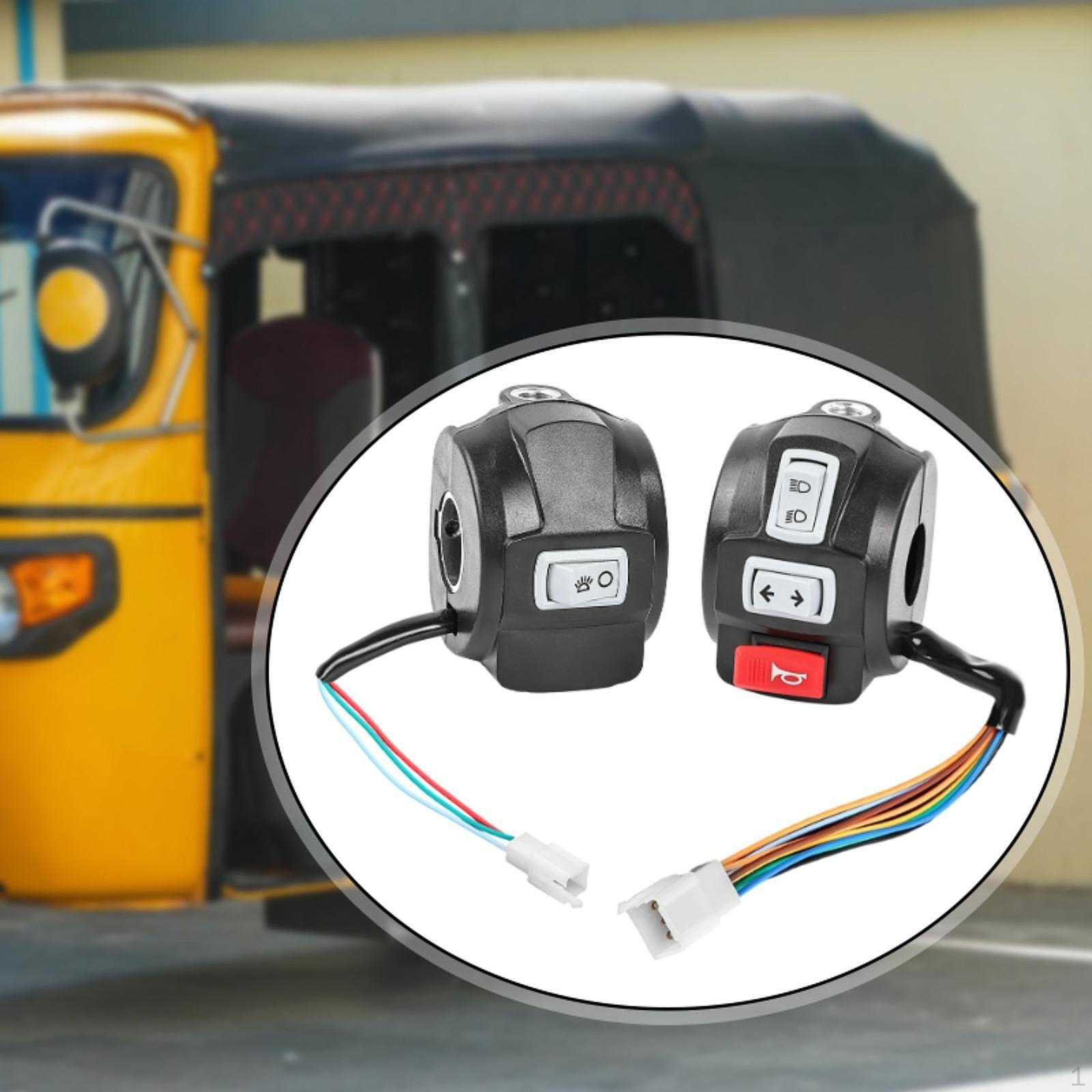 Электрический переключатель света и поворотников, запасные части, руль, управление, замена для трехколесного велосипеда Left and Right
Электрический переключатель света и поворотников, запасные части, руль, управление, замена для трехколесного велосипеда Left and Right