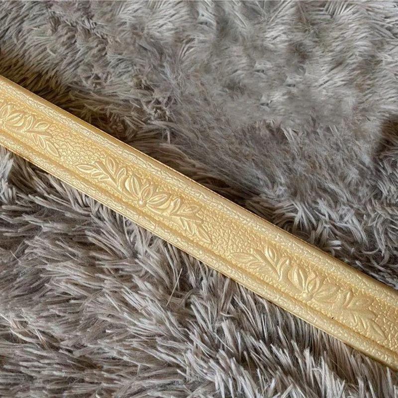 1PC 2.3mX4cm Self-Adhesive Wall Sticker Waist Line Skirting Line Three-Dimensional Foam Waterproof Wall Border Decor 2.3mX4cm золотий
1PC 2.3mX4cm Self-Adhesive Wall Sticker Waist Line Skirting Line Three-Dimensional Foam Waterproof Wall Border Decor 2.3mX4cm золотий