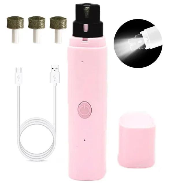 Electric Dog Nail Grinder, Rechargeable USB Pet Nail Clipper Trimmer Tool, Quiet Safe Grooming for Small Animals Cats Puppies рожевий
Electric Dog Nail Grinder, Rechargeable USB Pet Nail Clipper Trimmer Tool, Quiet Safe Grooming for Small Animals Cats Puppies рожевий
