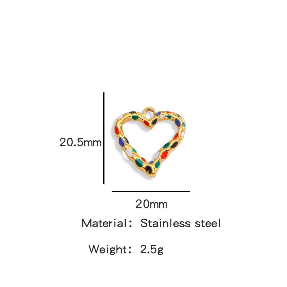 Stainless Steel & Titanium Heart Charm Necklace Pendant
Stainless Steel & Titanium Heart Charm Necklace Pendant