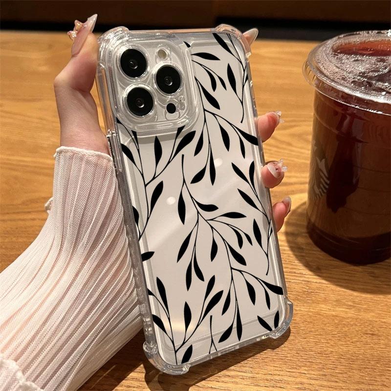 Leaf Flower Butterfly Line Art Phone Case Clear For iPhone 17 16 14 15 11 12 13 Pro Max 16E 15 Plus 17 Air Soft Shockproof Cover iPhone 11 Pro
Leaf Flower Butterfly Line Art Phone Case Clear For iPhone 17 16 14 15 11 12 13 Pro Max 16E 15 Plus 17 Air Soft Shockproof Cover iPhone 11 Pro