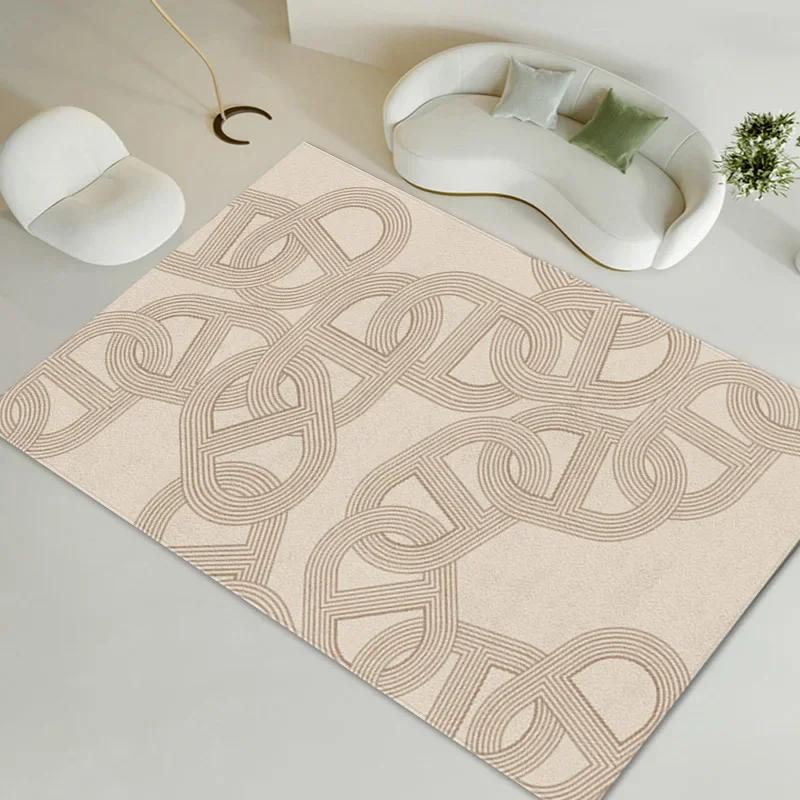 French Minimalism Large Carpets for Living Room Bedroom Decor Rugs Balcony Sofa Area Rugs Non-slip Floor Mats WashableStain 40x60cm
French Minimalism Large Carpets for Living Room Bedroom Decor Rugs Balcony Sofa Area Rugs Non-slip Floor Mats WashableStain 40x60cm