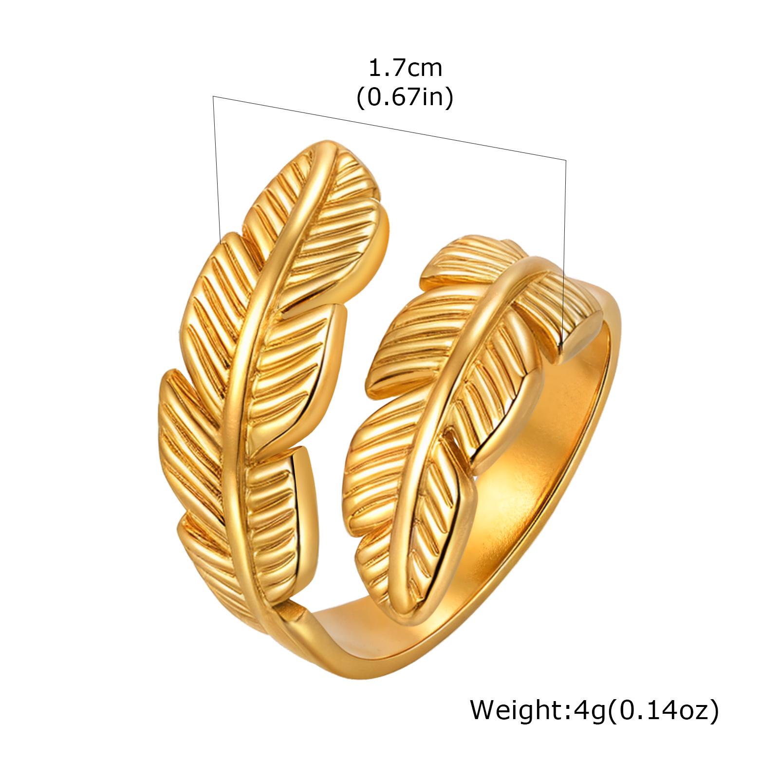 Stainless Steel Irregular Open Ring for Women, Gold Plated Feather Shape Geometric Ring, Waterproof Luxury Jewelry Birthday Gift золотий
Stainless Steel Irregular Open Ring for Women, Gold Plated Feather Shape Geometric Ring, Waterproof Luxury Jewelry Birthday Gift золотий