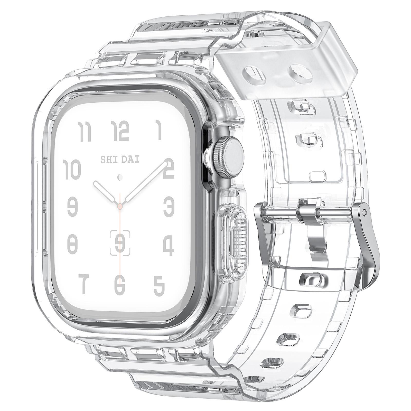 Integrated TPU Strap + Watch Case for Apple Watch Series 10 42mm/9 8 7 41mm/SE (2023) SE (2022) SE 6 5 4 40mm/3 2 1 38mm A
Integrated TPU Strap + Watch Case for Apple Watch Series 10 42mm/9 8 7 41mm/SE (2023) SE (2022) SE 6 5 4 40mm/3 2 1 38mm A
