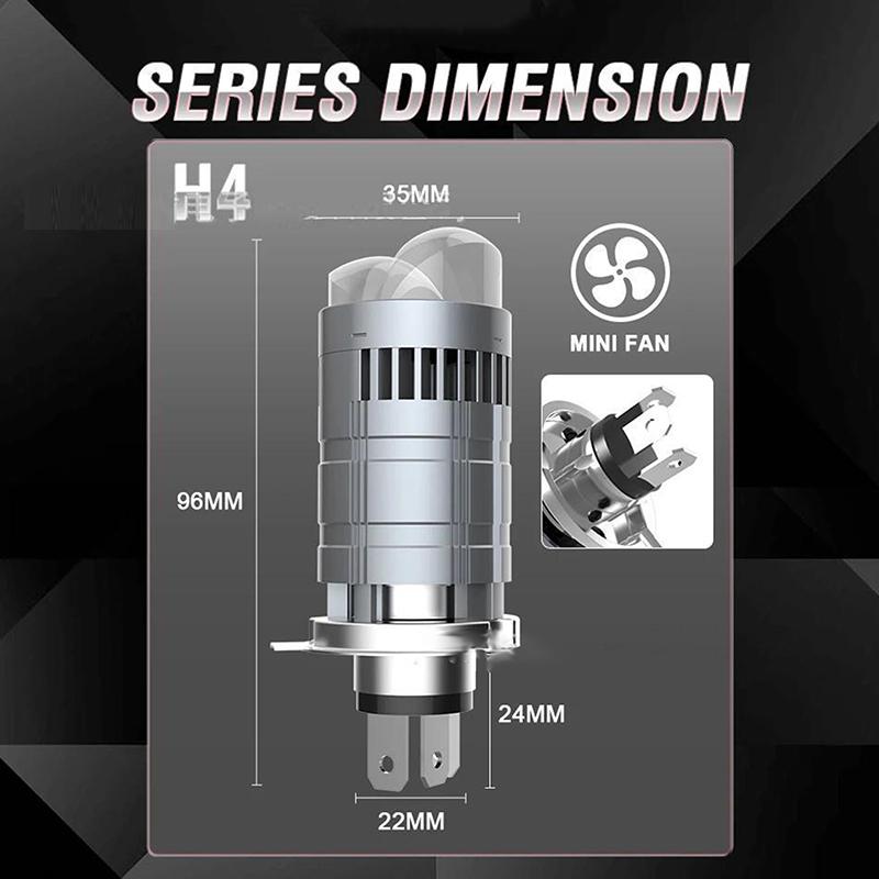 H4 6500K M01F Mini Led Projector Lens Car Bulb Auto Headlight Turbo Lamps Canbus Plug Play Dual Motorcycle High Low Beam
H4 6500K M01F Mini Led Projector Lens Car Bulb Auto Headlight Turbo Lamps Canbus Plug Play Dual Motorcycle High Low Beam