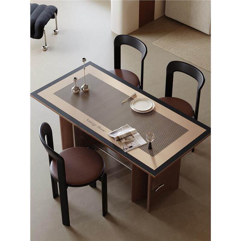 Su Yu Retro Pink Dining Table Mat: Waterproof, Oil-proof, Scald-proof, Wash-free, High-grade Anti-slip Leather Tablecloth for Home. Custom Size, Contact Customer Service
Su Yu Retro Pink Dining Table Mat: Waterproof, Oil-proof, Scald-proof, Wash-free, High-grade Anti-slip Leather Tablecloth for Home. Custom Size, Contact Customer Service