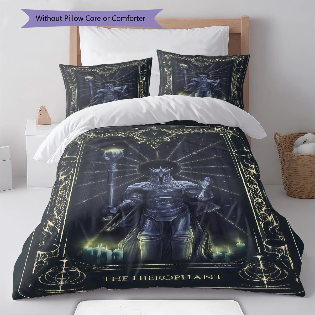 Elden Ring RugPattern Bedding Quilt Set Quilt Cover Pillowcase Home Decoration Birthday Gift (1 * duvet cover + 2 * pillowcase, without core) 135x200cm
Elden Ring RugPattern Bedding Quilt Set Quilt Cover Pillowcase Home Decoration Birthday Gift (1 * duvet cover + 2 * pillowcase, without core) 135x200cm