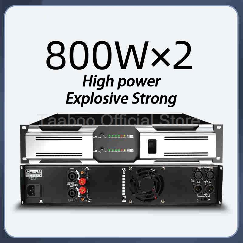 4*800 Вт профессиональный цифровой усилитель Super Bass высокомощный чистый тыловой каскад 4-канальный аудиоусилитель для звукового оборудования KTV 220V
4*800 Вт профессиональный цифровой усилитель Super Bass высокомощный чистый тыловой каскад 4-канальный аудиоусилитель для звукового оборудования KTV 220V
