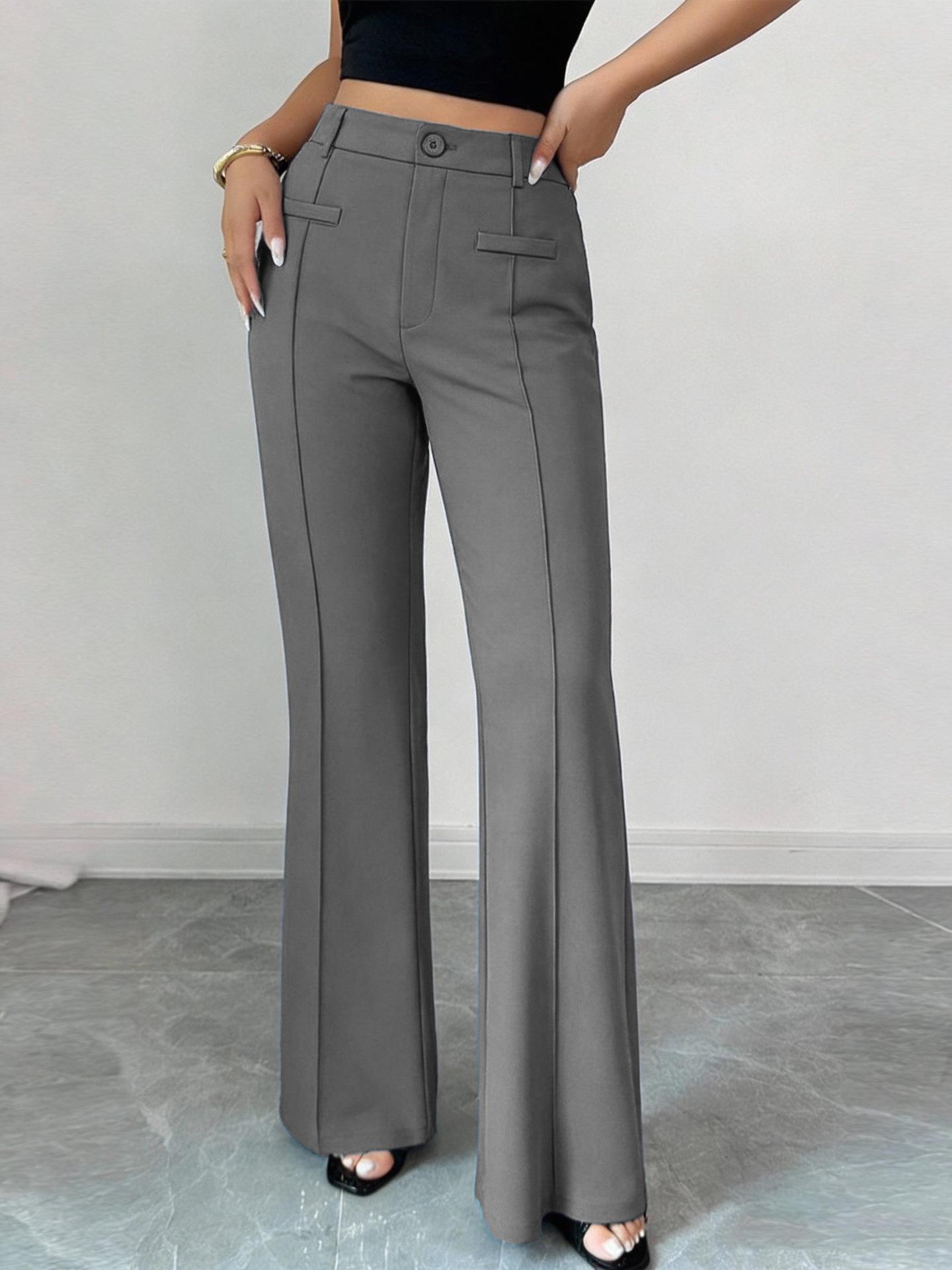 2025 Women s High-Waisted Wide-Leg Business Casual Trousers - European & American Style, Flowy and Formal L темно-сірий
2025 Women s High-Waisted Wide-Leg Business Casual Trousers - European & American Style, Flowy and Formal L темно-сірий