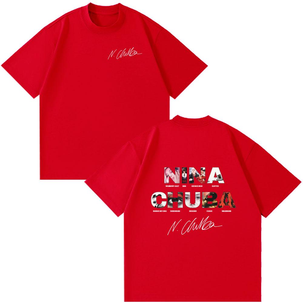 Singer Nina Chuba Album Tour 2025 Graphic Fan Gifts T-shirt Unisex Women Hip Hop Cotton T-shirts Fashion Style Short Sleeve Tshirt S
Singer Nina Chuba Album Tour 2025 Graphic Fan Gifts T-shirt Unisex Women Hip Hop Cotton T-shirts Fashion Style Short Sleeve Tshirt S