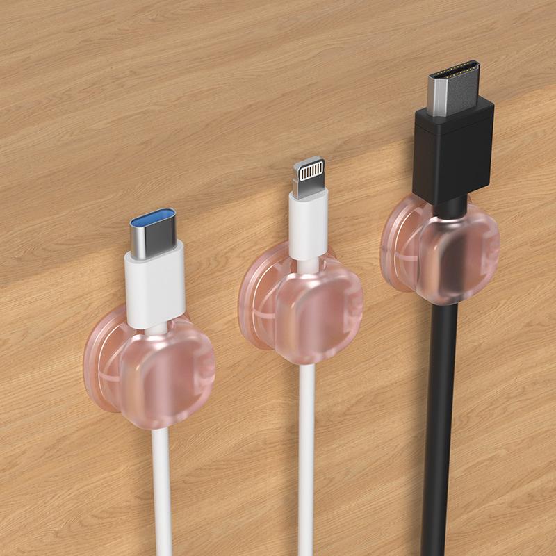 Desktop Cable Organizer & Storage Clip for Mobile Charging Cables
Desktop Cable Organizer & Storage Clip for Mobile Charging Cables