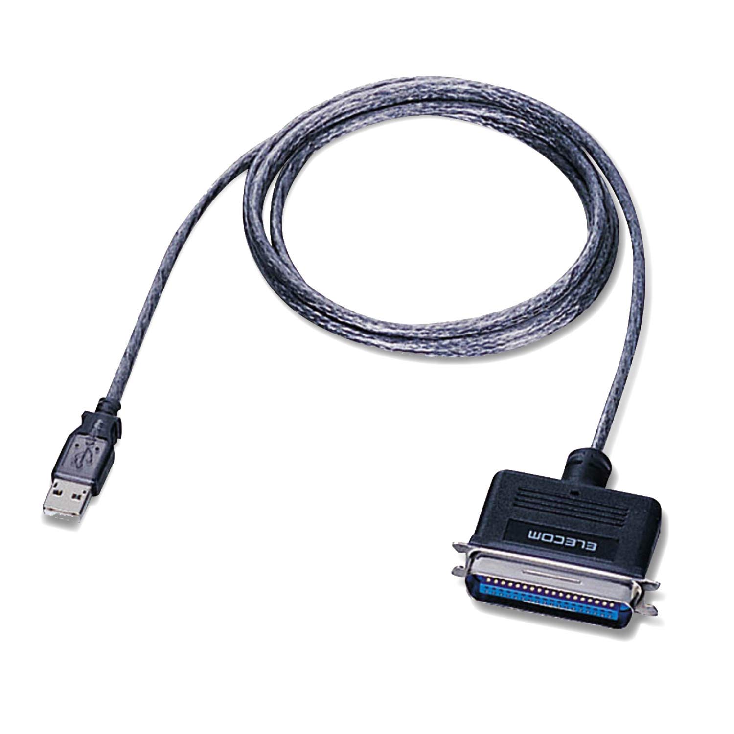 ELECOM ELECOM USB to Parallel Printer Cable Graphite 1.8m UC-PGT
ELECOM ELECOM USB to Parallel Printer Cable Graphite 1.8m UC-PGT
