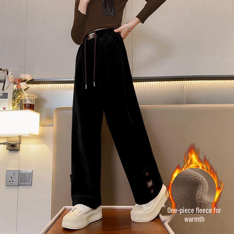 Girls 2023 Stylish Thick Velvet Wide-Leg Pants for Autumn and Winter 150 cm
Girls 2023 Stylish Thick Velvet Wide-Leg Pants for Autumn and Winter 150 cm