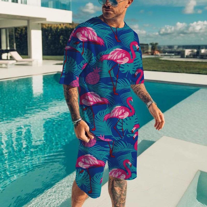 Hawaiian Men s Set Casual T-shirt Beach Pants Suit Daily Stylish Men Short-sleeve 6XL
Hawaiian Men s Set Casual T-shirt Beach Pants Suit Daily Stylish Men Short-sleeve 6XL