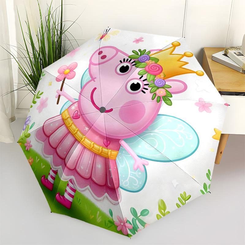 1pc Pegge Pig Automatic Open/Close Umbrella - All-Season Portable Umbrella for Women/Men yy251213056
1pc Pegge Pig Automatic Open/Close Umbrella - All-Season Portable Umbrella for Women/Men yy251213056