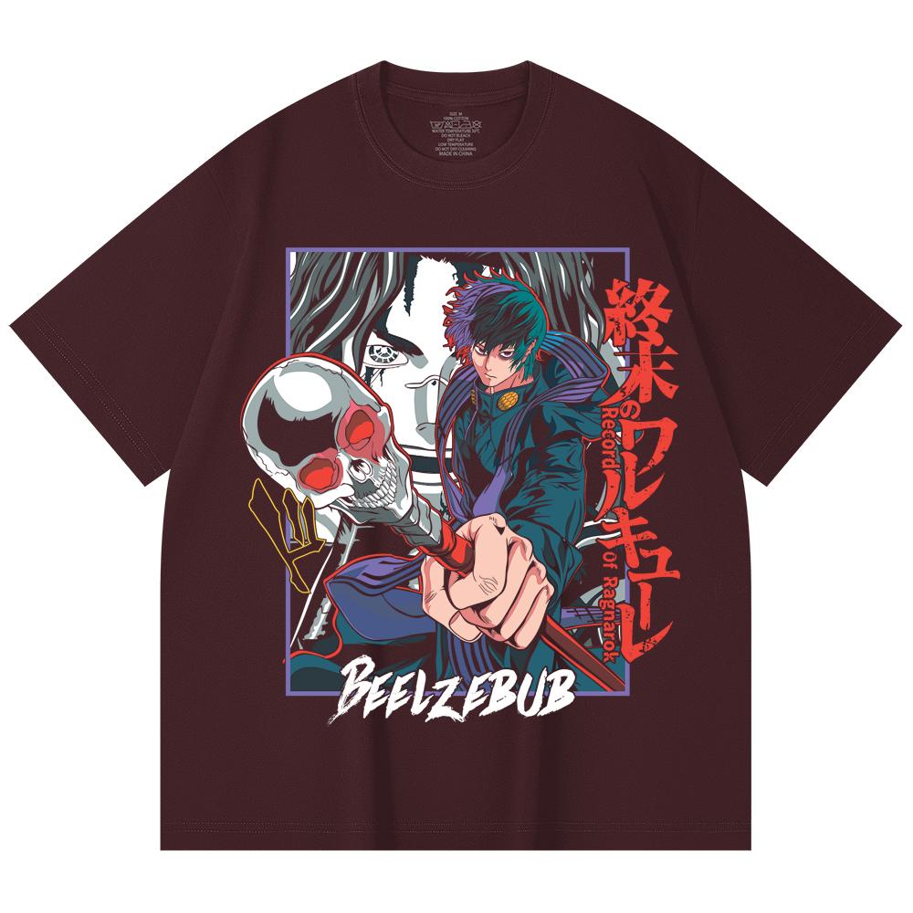 230 Gsm 100% Cotton Record of Ragnarok V4 Beelzebub Print Unisex Heavy Cotton T Shirt 2XL вина червоного кольору
230 Gsm 100% Cotton Record of Ragnarok V4 Beelzebub Print Unisex Heavy Cotton T Shirt 2XL вина червоного кольору