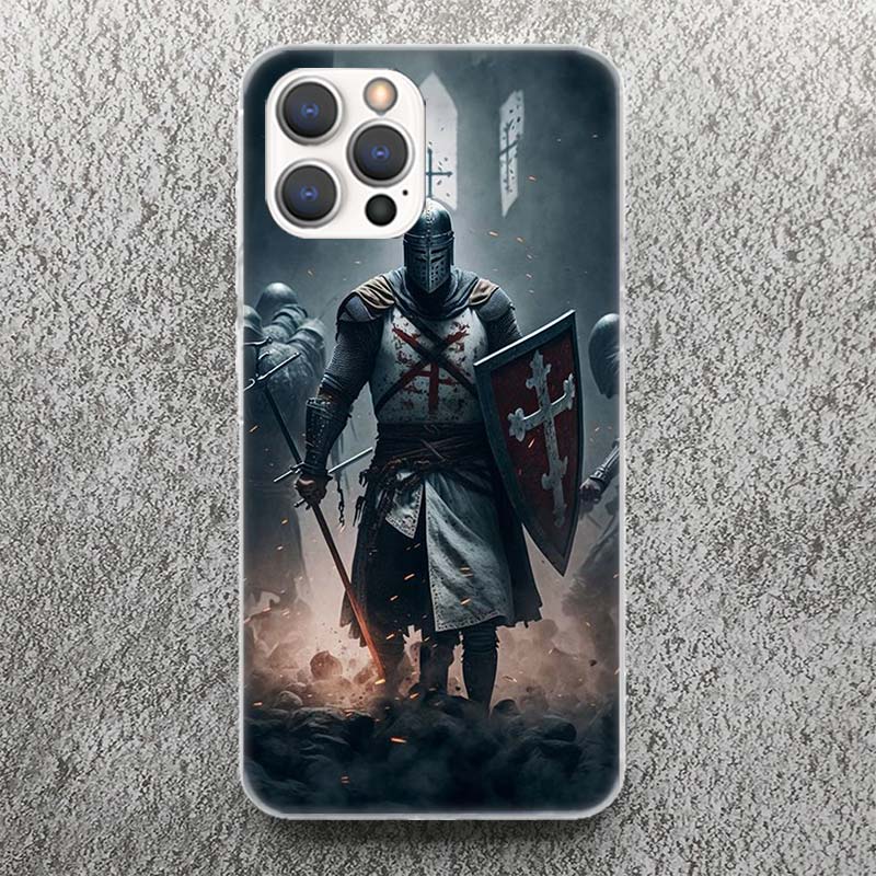Knights Templar Crusades Phone Case For iPhone 17 16 15 14 13 12 11 Pro Max Mini Plus Air 7 SE 8 Soft Silicone Print Shell Funda iPhone 12 (12 Pro)
Knights Templar Crusades Phone Case For iPhone 17 16 15 14 13 12 11 Pro Max Mini Plus Air 7 SE 8 Soft Silicone Print Shell Funda iPhone 12 (12 Pro)