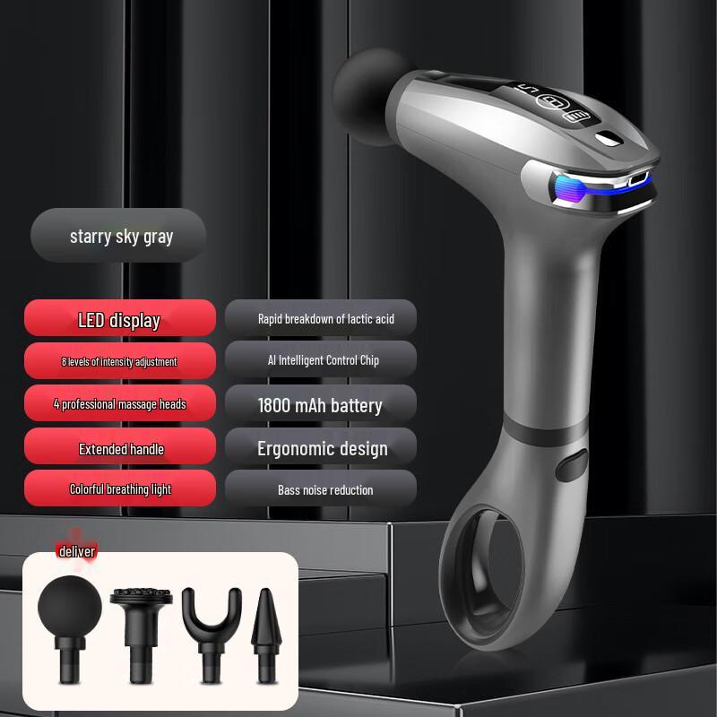 Portable Electric Mini Fascia Gun Muscle Massager
Portable Electric Mini Fascia Gun Muscle Massager