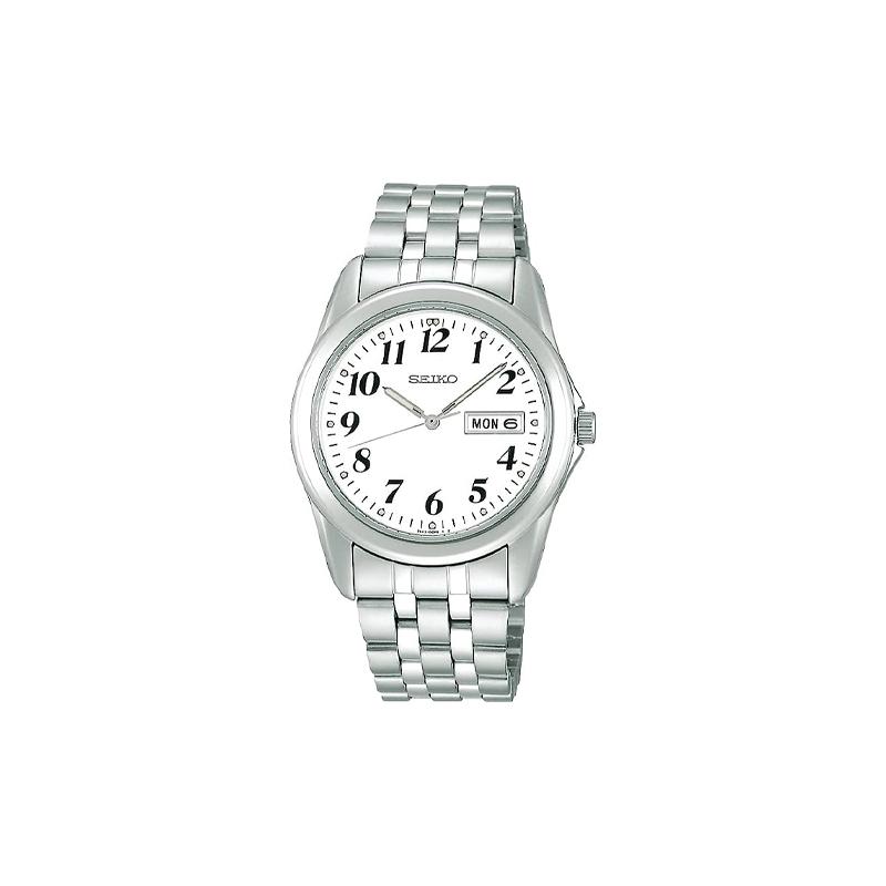 SEIKO SELECTION 30 meters waterproof Quartz Steel Strap men s watch white dial SCXC009 білий
SEIKO SELECTION 30 meters waterproof Quartz Steel Strap men s watch white dial SCXC009 білий