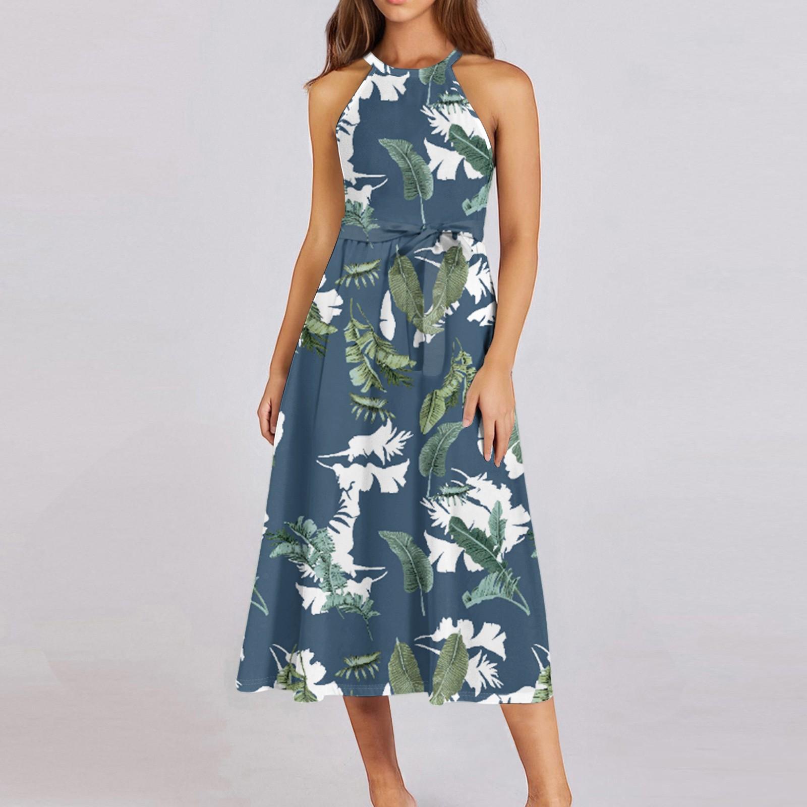 Женское повседневное платье миди с круглым вырезом, классическое, повседневное, без рукавов, свободное платье в стиле бохо с завязками, летний пляжный сарафан S тёмно-синий
Женское повседневное платье миди с круглым вырезом, классическое, повседневное, без рукавов, свободное платье в стиле бохо с завязками, летний пляжный сарафан S тёмно-синий