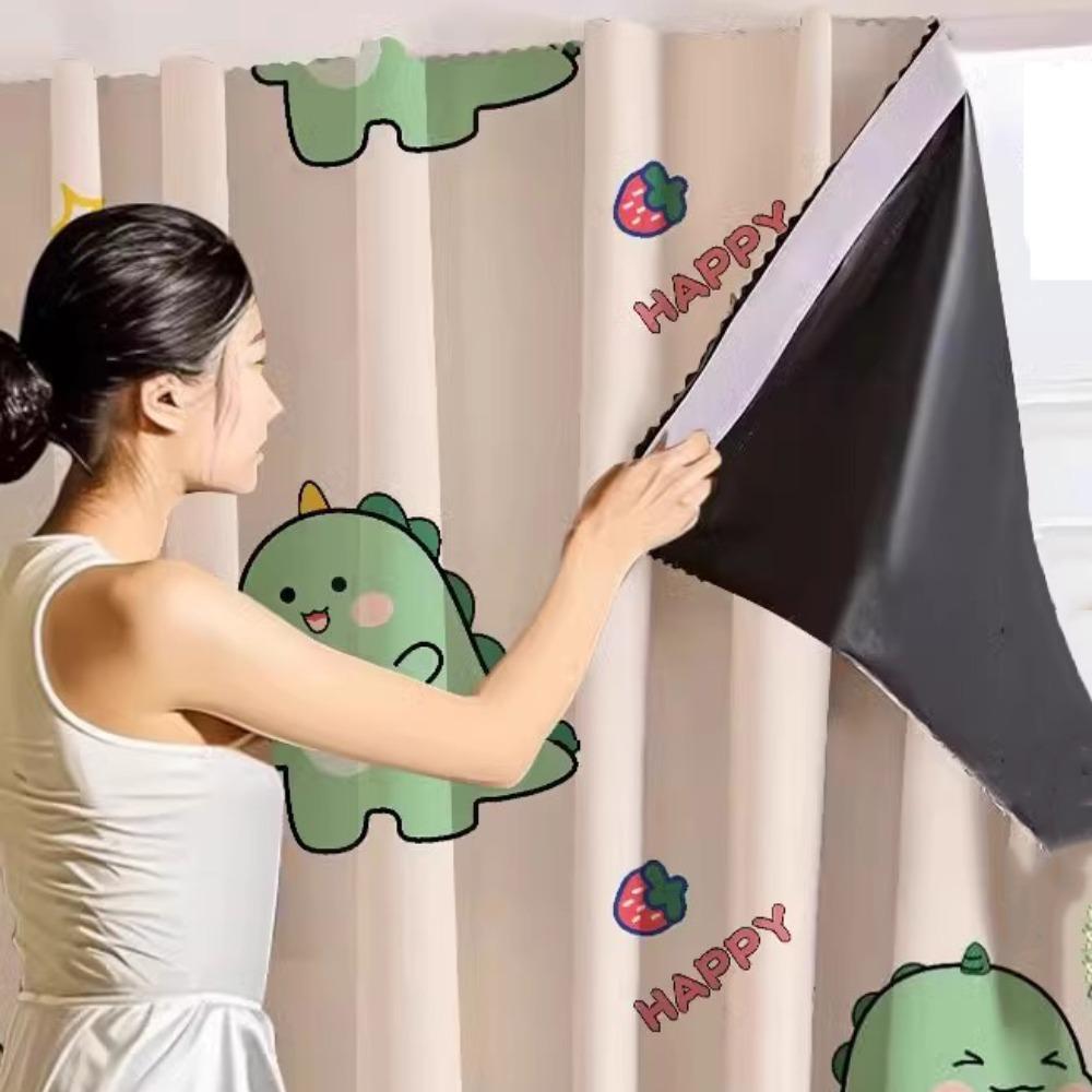 Waterproof Blackout Curtains Cartoon Patterns Blackout Drapes Self-Adhesive Curtains Balcony 35.43x47.24 in-Style D
Waterproof Blackout Curtains Cartoon Patterns Blackout Drapes Self-Adhesive Curtains Balcony 35.43x47.24 in-Style D