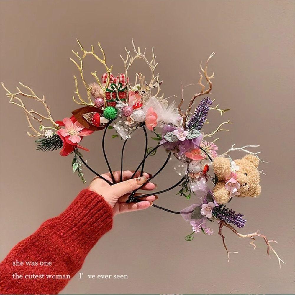 Glowing Elk Hair Hoop LED Christmas Headband Glitter Glowing New Year Headband Festival Decoration Style 9
Glowing Elk Hair Hoop LED Christmas Headband Glitter Glowing New Year Headband Festival Decoration Style 9